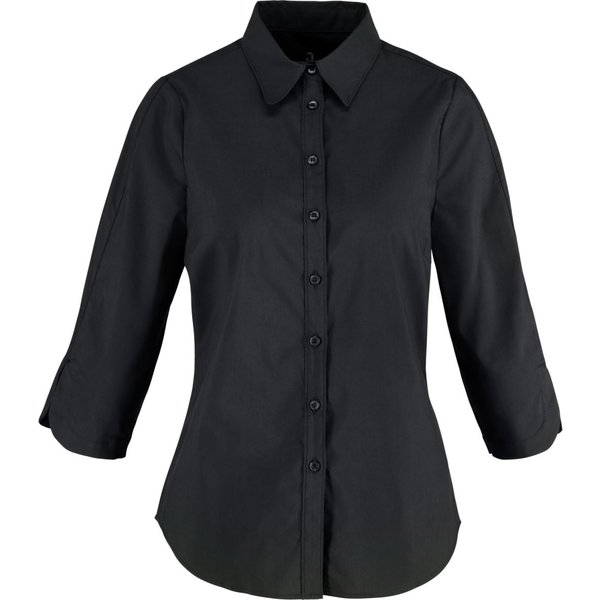 JOBELINE Chemisier femme Porter manches 3/4; Taille 42; noir