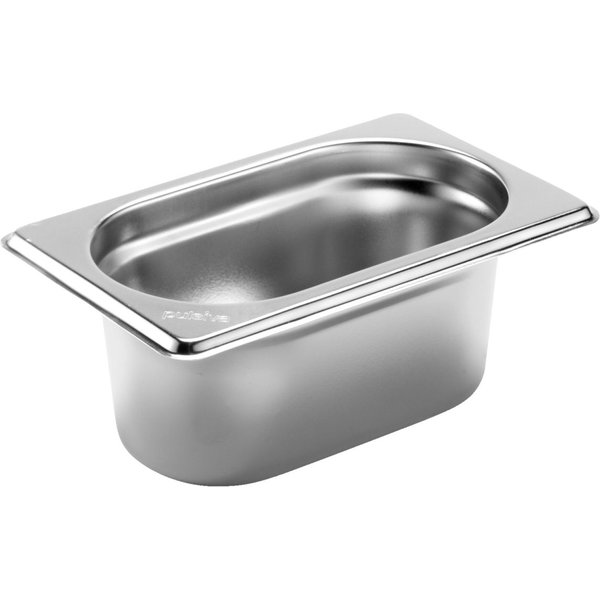 Bac Gastro GN 1/9 Basic PULSIVA; GN 1/9, 0.6 l, 17.6x10.8x6.5 cm (LxlxP); argenté
