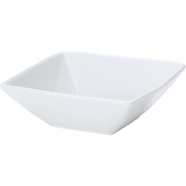 6x PULSIVA Insalatiera Jazz; 420 ml, 14x14x4.8 cm (LxLxH); bianco; rettangolare; 6 pz. / Pacco