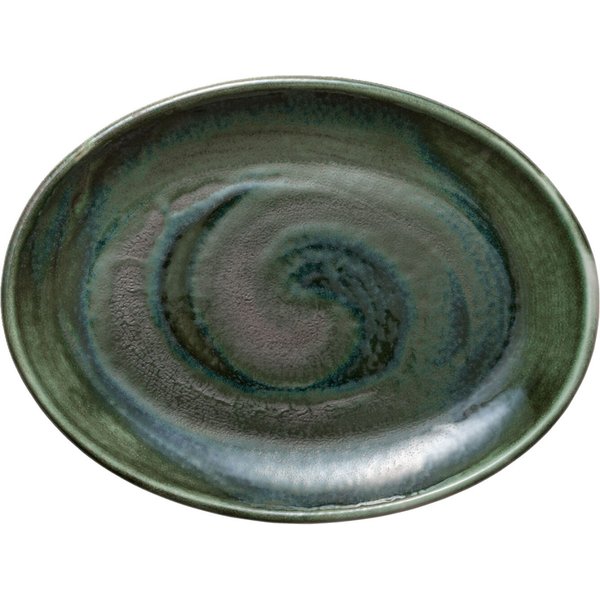 6x HEART&SOUL Assiette/plat Perfect Match Avocado coup; 25.3x18.9x2.6 cm (LxlxH); vert/blanc; 6 pièce(s) / Lot