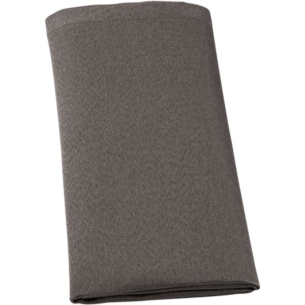 6x ERWIN M. Serviette de table Ambita satin; 50x50 cm (lxL); anthracite; 6 pièce(s) / Lot