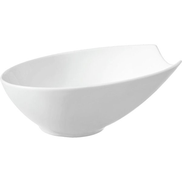 4x VEGA Saladier Bilbao ovale; 0.9 l, 20.5x18.5x9 cm (LxlxH); blanc; ovale; 4 pièce(s) / Lot
