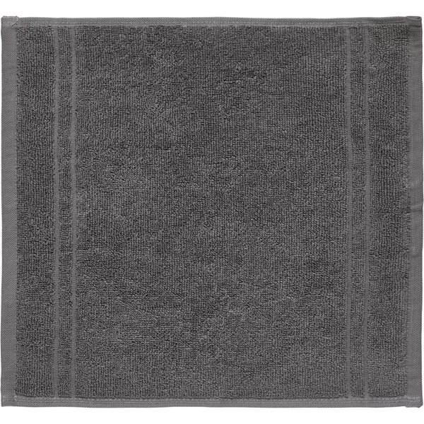 Essuie-mains Dina ERWIN M.; 30x30 cm (lxL); anthracite; 10 pièce(s) / Lot