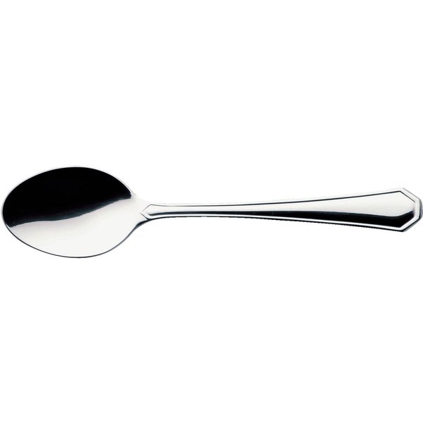 12x VEGA Cucchiaino caffè espresso Tunis; 11 cm (L); argento, manico argento; 12 pz. / Pacco