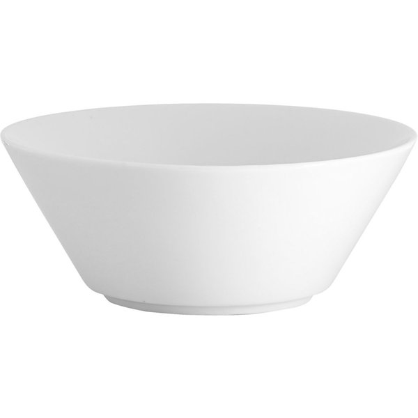 4x VEGA Ciotola Base conico; 1000 ml, 19.5x7 cm (ØxH); bianco; conica; 4 pz. / Pacco