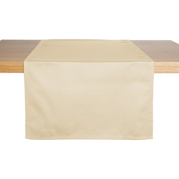 Chemin de table Oblia PULSIVA; 40x130 cm (lxL); sable; rectangulaire; 6 pièce(s) / Lot