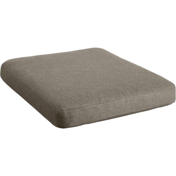 2x VEGA Coussin d'assise Tomeo; 48x40x5 cm (lxLxH); gris clair; 2 pièce(s) / Lot