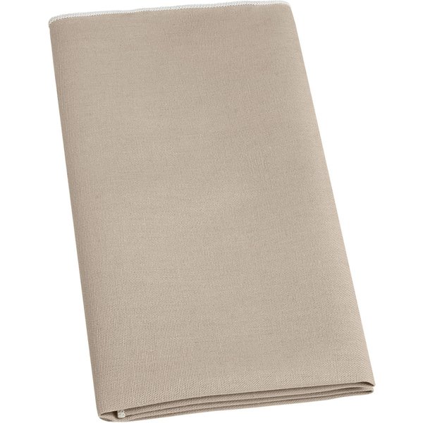6x ERWIN M. Serviette de table Breda ; 50x50 cm (lxL); taupe; 6 pièce(s) / Lot