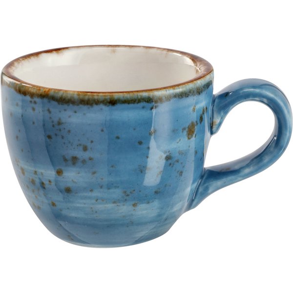 6x VEGA Tasse à café expresso Nebro; 10 cl, 6.2x5.4 cm (ØxH); bleu clair; 6 pièce(s) / Lot