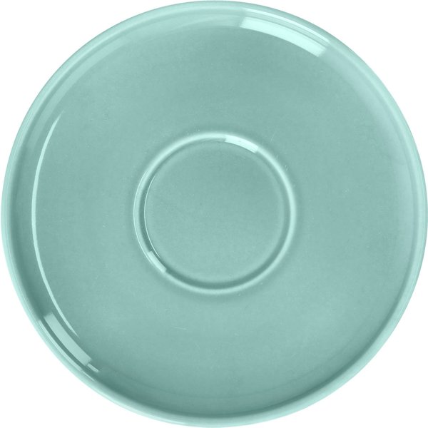 6x VEGA Piattino per tazza cappuccino Alegria; 15 cm (Ø); turchese; 6 pz. / Pacco