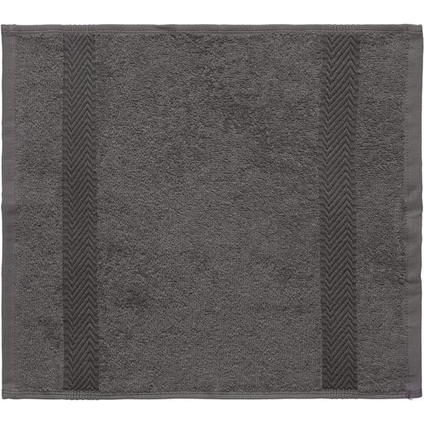 Essuie-mains Bermudes 2.0 ERWIN M.; 30x30 cm (lxL); anthracite; 5 pièce(s) / Lot