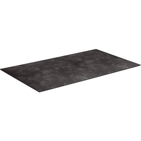 Piano da tavolo HPL da esterno Lift rettangolare VEGA; 120x80 cm (LxL); grafite; rettangolare