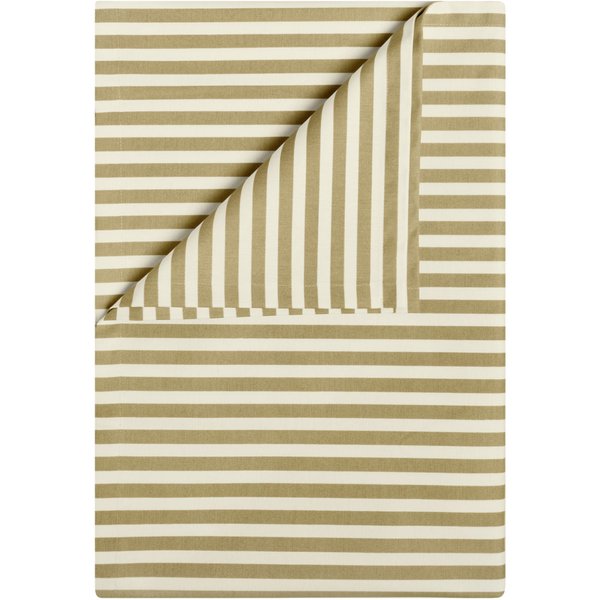 ERWIN M. Nappe extérieure Valiano ; 130x170 cm (lxL); beige/blanc; rectangulaire