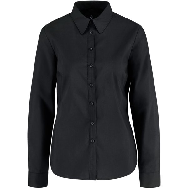 JOBELINE Chemisier femme Porter manches longues; Taille 36; noir