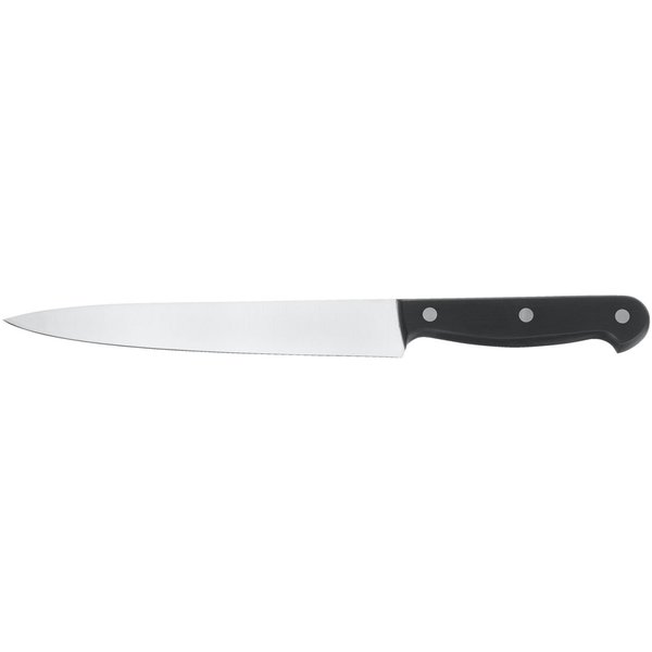 PULSIVA Couteau à jambon POM; Longueur de lame 20 cm, 32 cm (L); noir
