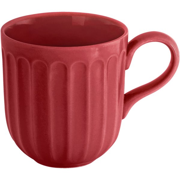 6x VEGA Tazza mug con manico Bel Colore; 340 ml, 8.5x8.5 cm (ØxH); rosso; 6 pz. / Pacco