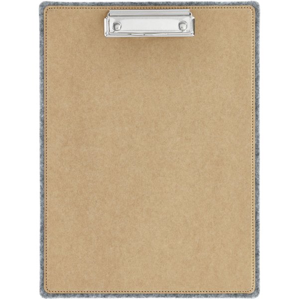 VEGA Porte-menu Verdi sans inscription; A4, 24.5x33 cm (lxH); beige/gris