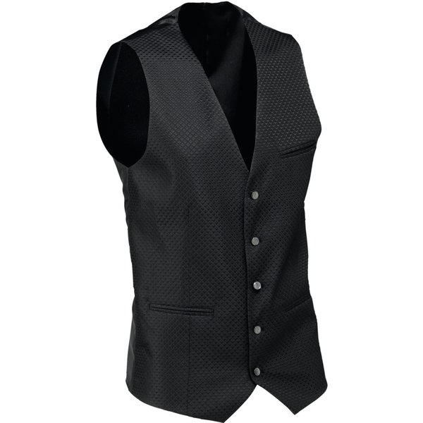 JOBELINE Gilet da uomo Classic; Taglia 44; nero