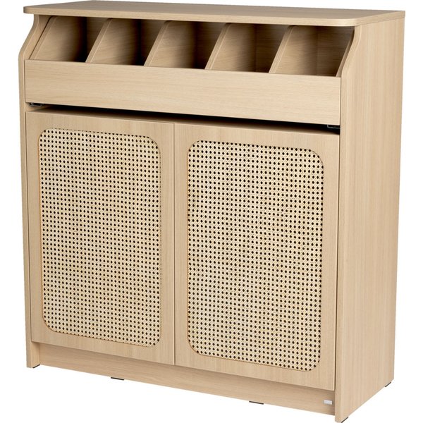 VEGA Vaisselier Ravena chêne naturel; 100x40x105 cm (lxPxH); chêne/naturel; Structure chêne/naturel