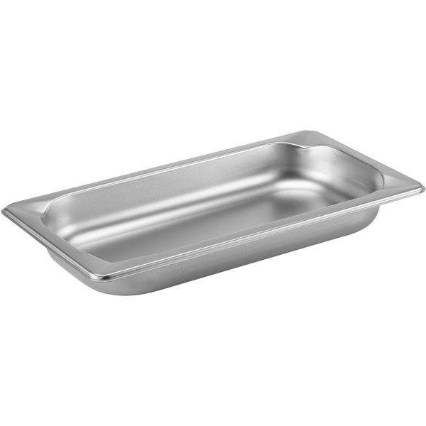 PULSIVA Bac Gastro GN 1/3 Pro; GN 1/3, 1.2 l, 32.7x17.6x4 cm (LxlxP); inox