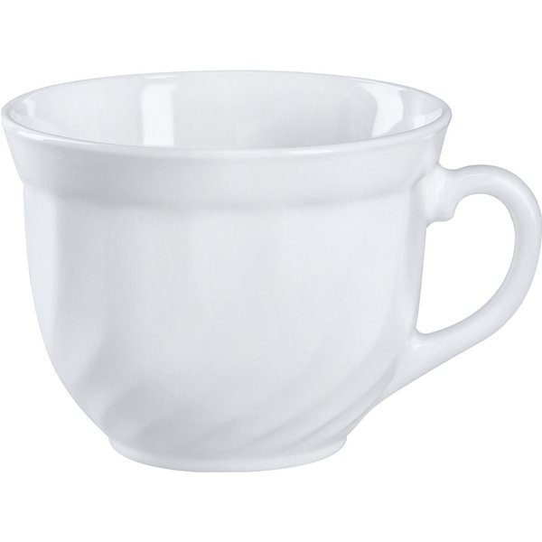 6x Arcoroc Tazza cappuccino Trianon; 220 ml, 8.7x6.6 cm (ØxH); bianco; rotonda; 6 pz. / Pacco