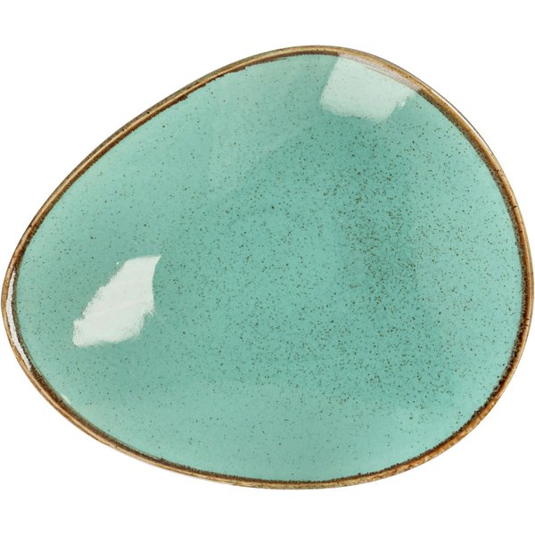 6x VEGA Assiette Sidina plate, organique; 21x17.7 cm (Lxl); turquoise; organique; 6 pièce(s) / Lot