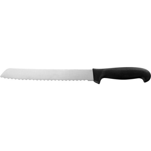 PULSIVA Couteau à pain Marcata; Longueur de lame 25 cm, 37 cm (L); noir