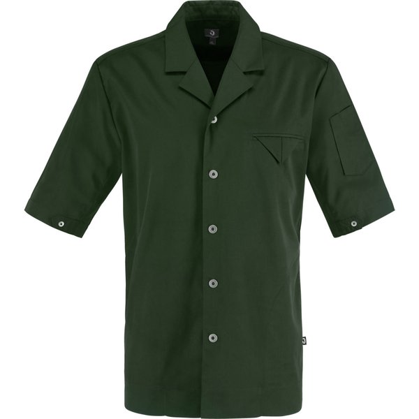 JOBELINE Giacca da cuoco Joel maniche corte; Taglia 48; verde scuro