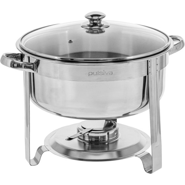PULSIVA Chafing dish Rendere; 7.5 l, 42x43x33 cm (lxPxH); argenté
