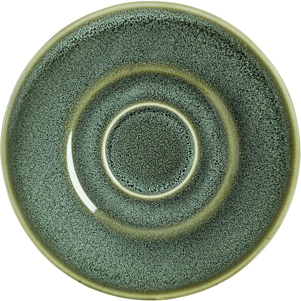 6x VEGA Sous-tasse café Nano; 16.5 cm (Ø); vert; rond(e); 6 pièce(s) / Lot