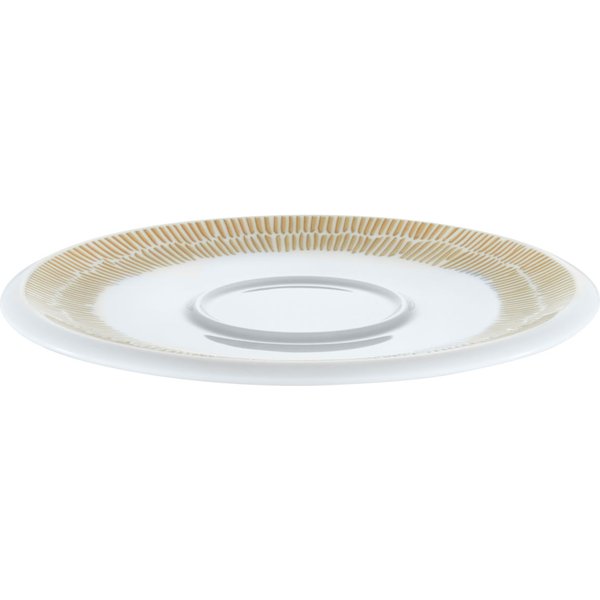 6x WMF Sous-tasse Synergy InNature; 15.5x1.3 cm (ØxH); blanc/naturel; rond(e); 6 pièce(s) / Lot