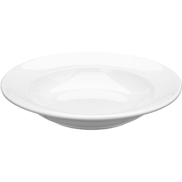 6x PULSIVA Piatto Eco fondo; 260 ml, 21.5 cm (Ø); bianco; rotonda; 6 pz. / Pacco