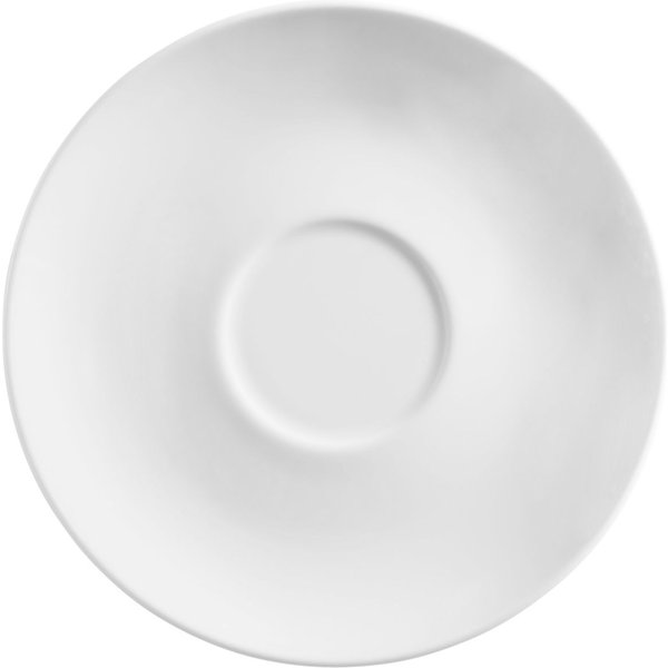 6x VEGA Sous-tasse café Mixor; 15 cm (Ø); blanc; rond(e); 6 pièce(s) / Lot