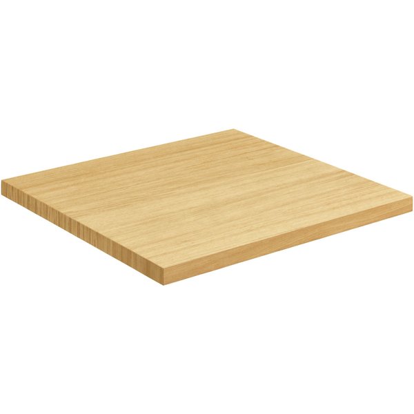 VEGA Piano per tavolo Sumba quadrato; 60x60 cm (LxL); quercia/naturale; quadrata