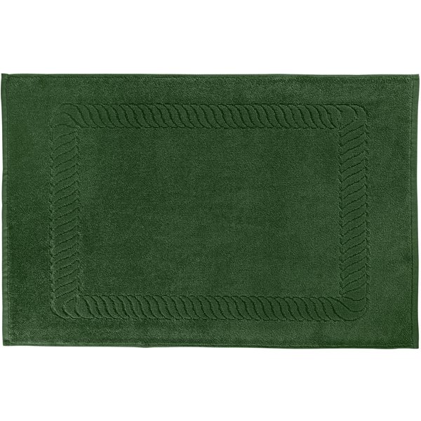 ERWIN M. Tapis de bain Bermudes 2.0 ; 50x70 cm (lxL); olive foncé