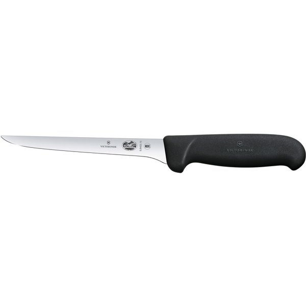 Victorinox Coltello disosso Fibrox lama dritta; lunghezza lama 15 cm, 28.9 cm (L); argento/nero