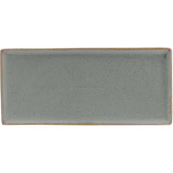 2x VEGA Piatto da portata Sidina rettangolare; 35x16x2 cm (LxLxH); grigio; rettangolare; 2 pz. / Pacco