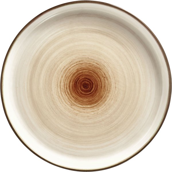 6x VEGA Assiette Limaro plate; 21 cm (Ø); brun; rond(e); 6 pièce(s) / Lot