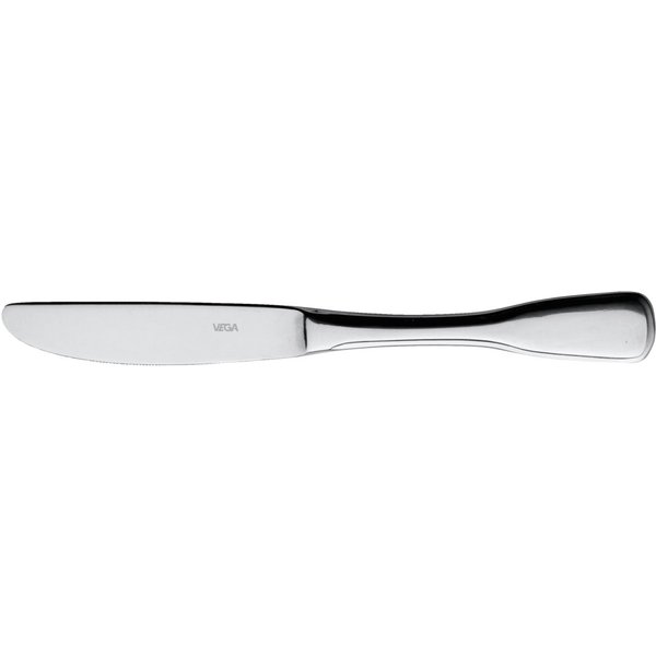 12x VEGA Couteau à dessert Sparte; 20 cm (L); argenté, Poignée argenté; 12 pièce(s) / Lot