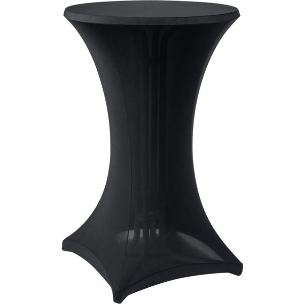 PULSIVA Housse de mange-debout Elastic; 70x110 cm (ØxL); noir; cylindrique
