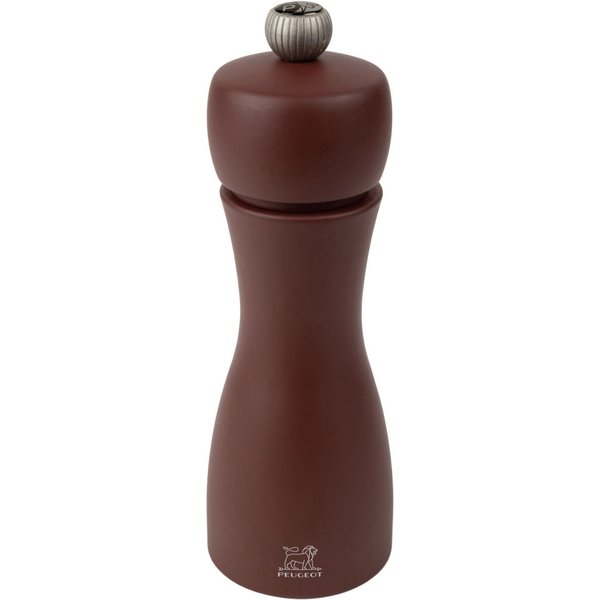 6x Peugeot Macinapepe Tahiti; 15 cm (H); marrone scuro; 6 pz. / Pacco