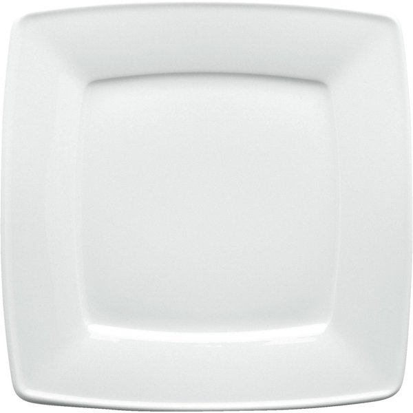 6x VEGA Assiette Melbourne plate; 28x28 cm (Lxl); blanc; carré(e); 6 pièce(s) / Lot