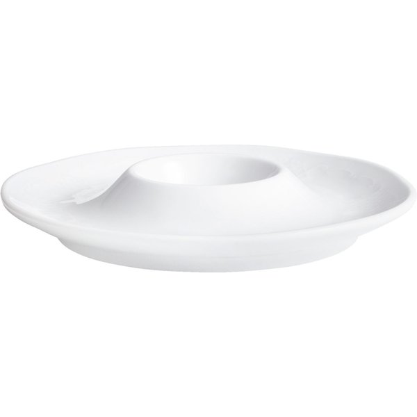 6x VEGA Coquetier Minuett; 12 cm (Ø); blanc; rond(e); 6 pièce(s) / Lot