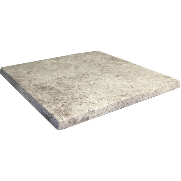 Ligne CHR Plateau de table Werzalit; 60x3 cm (lxH); gris; carré(e)