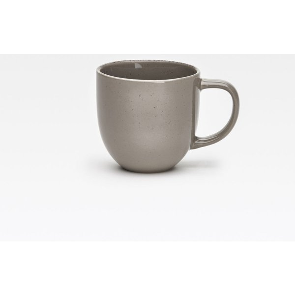 6x van Well Tasse à café; 32 cl, 8.8x12.5x8.8x8.7 cm (LxlxØxH); brun; 6 pièce(s) / Lot