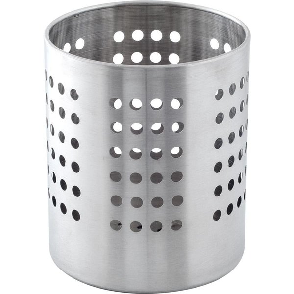 Cestino per posate in acciaio inox Stalgast; 12x14 cm (ØxH); argento