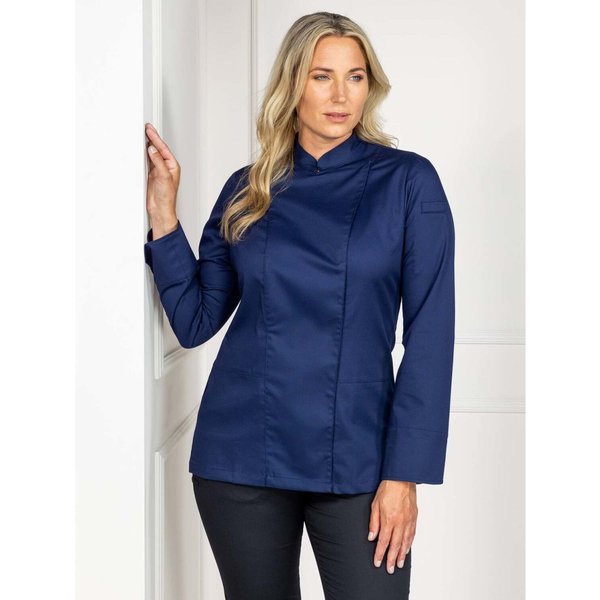 Veste de cuisine femme Lynn Le Nouveau Chef; Taille S; bleu