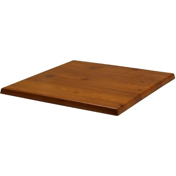 Ligne CHR Plateau de table Werzalit; 60x3 cm (lxH); brun; rectangulaire