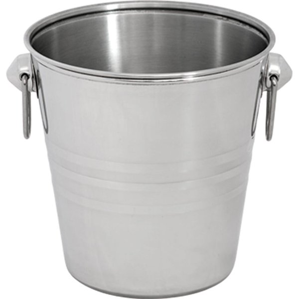 Stalgast Secchiello per il vino, 4,5 litri, Ø 200 mm, altezza 205 mm; 4500 ml, 20x20.5 cm (ØxH); argento