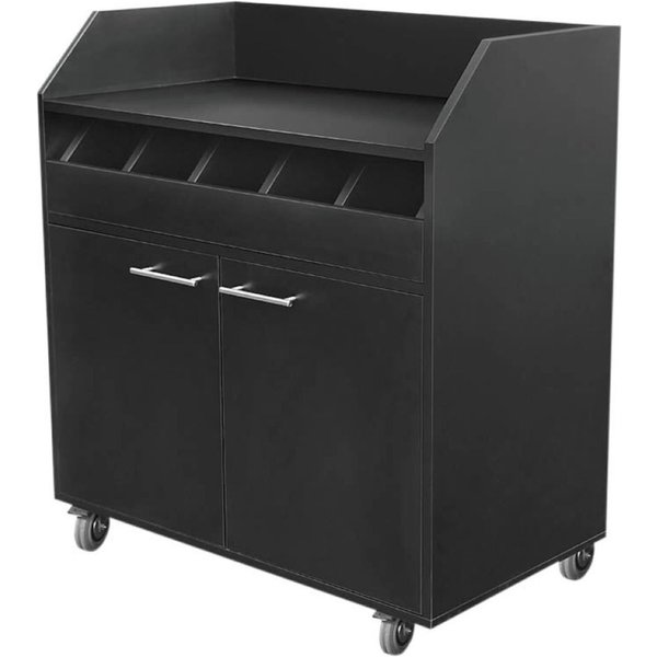 Camarero monte - desserte basse - noir 48694 Ligne CHR; 60x98x107 cm (lxPxH); noir